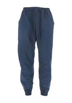 Moncler Grenoble drawstring track pants - Blue