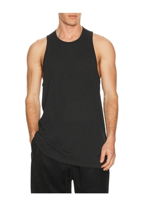 Fear of God ESSENTIALS Essential Tank in Black. Size L. Also in XL/1X, XXL/2X.