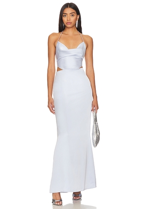 NBD Kira Gown in Baby Blue. Size XL. Also in L, M.