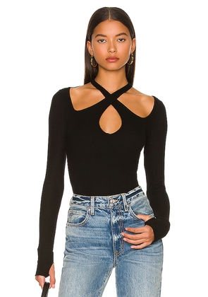 Michael Lauren Gael Top in Black. Size L. Also in XL, XS, XXL.
