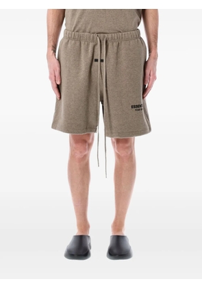 FEAR OF GOD ESSENTIALS fleece track shorts - Brown
