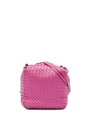 Bottega Veneta Pre-Owned 2011 Nappa Intrecciato Cube crossbody bag - Pink