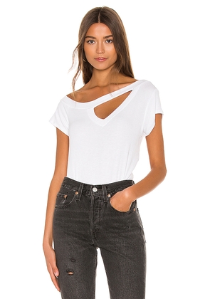 LNA Ribbed Klane Top in White. Size S. Also in XS.
