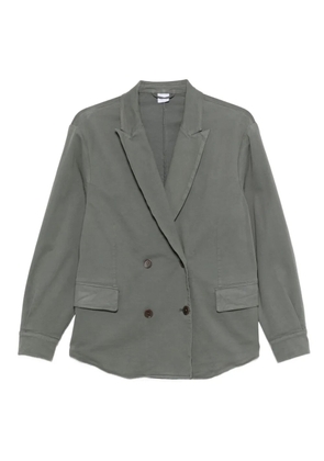 ASPESI double-breasted cotton blazer - Grey