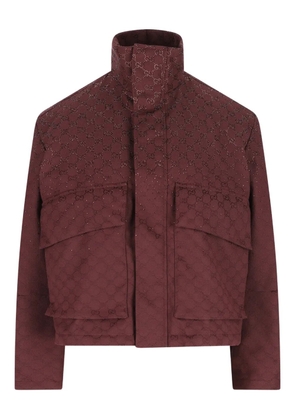 Gucci logo jacket - Red