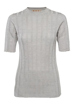 Marni Pre-Owned lurex-knit top - Grey