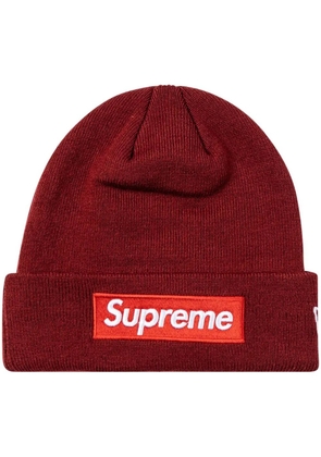 Supreme x New Era Box Logo beanie - Red