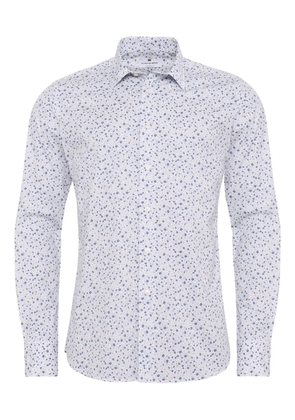 LOJA DAS MEIAS floral-pattern shirt - White