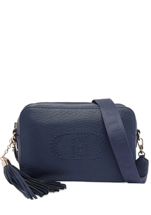 LIU JO logo-embellished tassel cross body bag - Blue