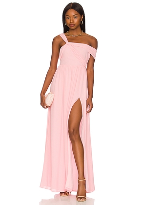 NBD Kinsley Gown in Blush. Size M. Also in S, XS.