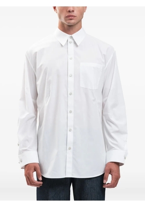 Helmut Lang Apex oversize back shirt - White