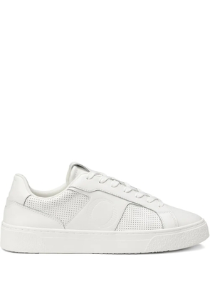Marc O'Polo perforated leather sneakers - White