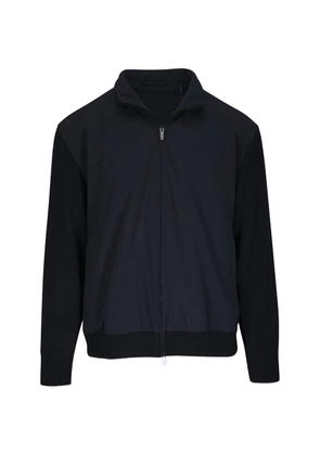 Paul & Shark wool-paneled zip-up jacket - Black