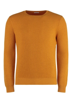 Malo crew-neck cashmere sweater - Orange