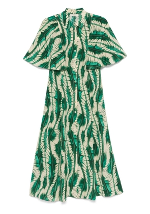 Ulla Johnson Silhuette midi dress - Green