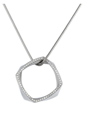 Tiffany & Co. Pre-Owned x Frank Gehry platinum Torque diamond pendant necklace - Silver