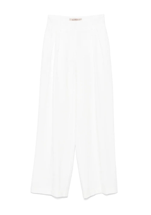 Blanca Vita pleated trousers - White