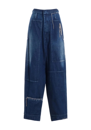 Y's patchwork jeans - Blue