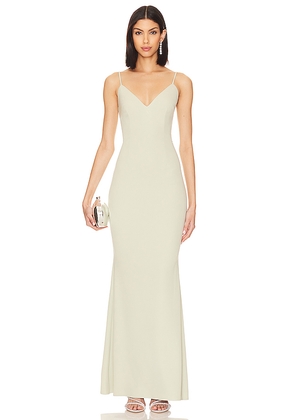 Katie May Bambina Gown in Sage. Size M. Also in L, S, XL.