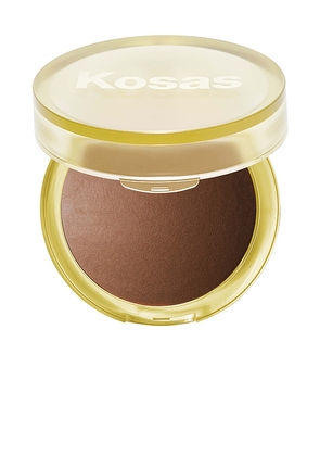 Kosas The Sun Show Glowy Warmth Talc-Free Baked Bronzer in Beauty: NA.