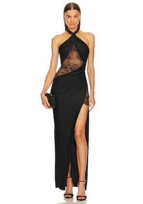 Michael Costello x REVOLVE Josephine Gown in Black. Size L. Also in S, XL, XXS.