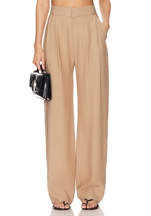 Nonchalant Label Fallon Pant in Tan. Size M. Also in L, S, XL, XS.