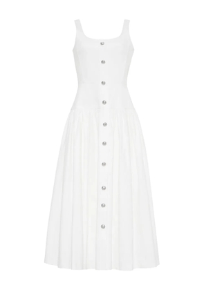 Adam Lippes Cassie midi dress - White