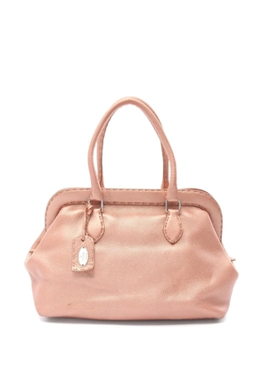Fendi Pre-Owned Selleria-leather handbag - Pink