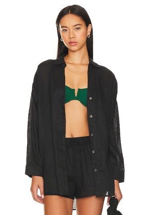 LSPACE Rio Tunic in Black. Size M/L. Also in XS/S, XL.