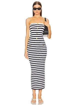 L'Academie by Marianna Addison Striped Dress in Navy. Size XL. Also in L.