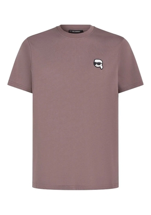 Karl Lagerfeld logo t-shirt - Purple
