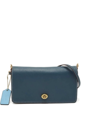 Coach Dinky leather crossbody bag - Blue