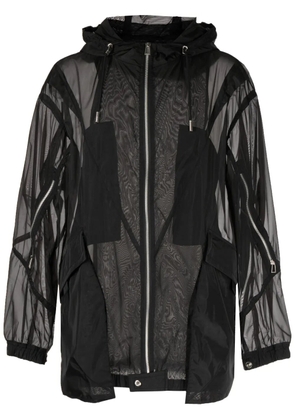 SONGZIO Ghost zip-up lightweight jacket - Black