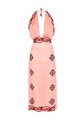 Johanna Ortiz Energetic midi dress - Pink