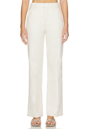 MOTHER The Sk8r Prep Sneak Jeans in White. Size 26. Also in 30, 31.