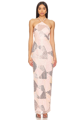 Lovers and Friends Ariel Maxi Dress in Pink. Size M. Also in S, XL, XS.