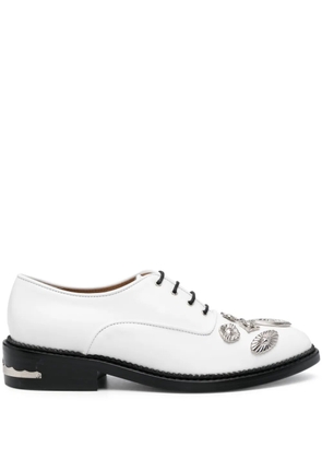 Toga Pulla embellished Oxford shoes - White