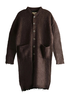 Uma Wang two-tone cardigan - Brown