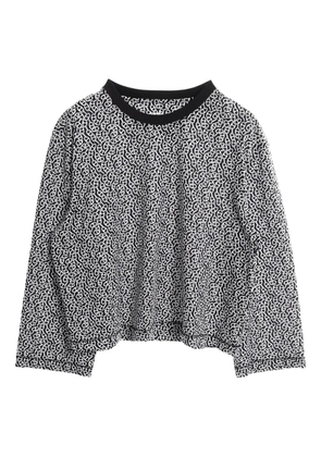 Hermès Pre-Owned chain-print crew-neck t-shirt - Blue