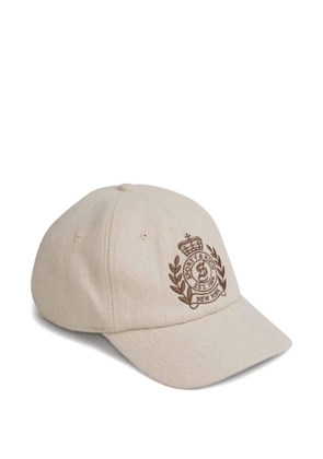 Sporty & Rich H&W Crest cap - Neutrals