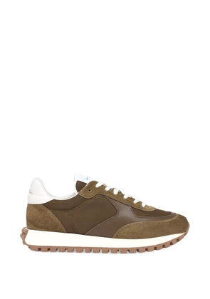 Gianvito Rossi gravel suede sneakers - Brown