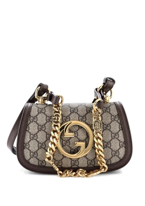 Gucci Pre-Owned Blondie NM Top Handle Bag Leather Medium satchel - Brown