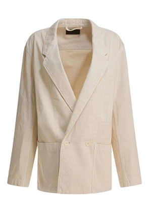 LEMAIRE double-breasted blazer - Neutrals