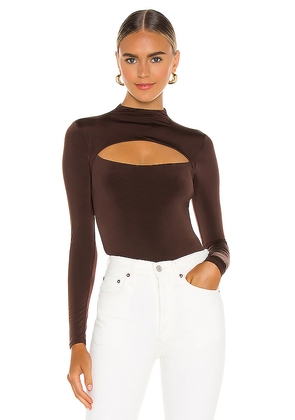 Lovers and Friends Electra Bodysuit in Brown. Size L. Also in XL.