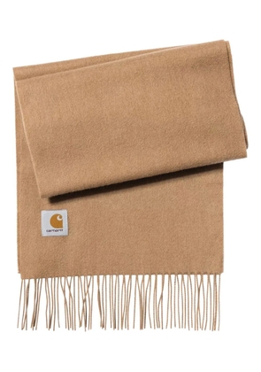 Carhartt WIP fringed wool scarf - Neutrals