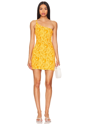 LSPACE Blaire Dress in Orange. Size L. Also in XL, XS.