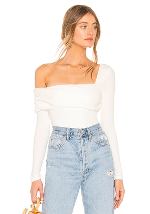 Lovers and Friends Florence Bodysuit in White. Size M. Also in S, XL, XXS.