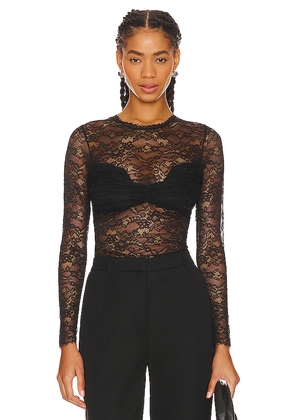 Mother of All Ellie Lace Top in Black. Size L. Also in S.