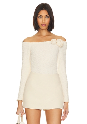 LPA Romola Bodysuit in Cream. Size M. Also in L, S.