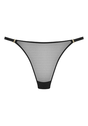 Maison Close Corps à Corps thong - Black